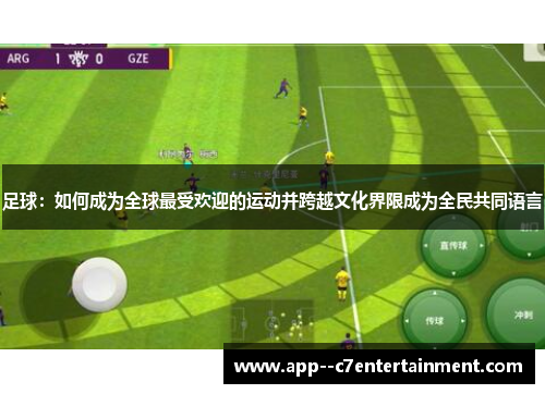 足球：如何成为全球最受欢迎的运动并跨越文化界限成为全民共同语言